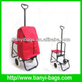 fashionable trolley shopping bags with chair